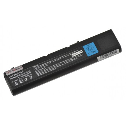 Batterie für Notebook Toshiba kompatibilní LTO-49 5200mAh Li-Ion 10,8V SAMSUNG-Zellen