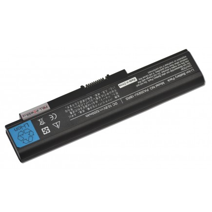 Batterie für Notebook Toshiba Equium U300 5200mAh Li-Ion 10,8V SAMSUNG-Zellen