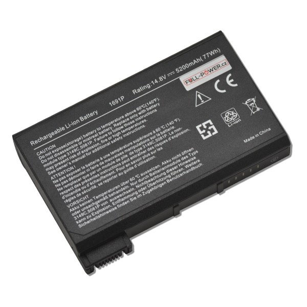 Batterie für Notebook Dell Inspiron 4100 5200mAh Li-Ion 14,8V SAMSUNG-Zellen