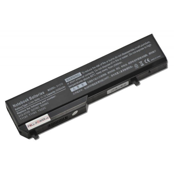 Batterie für Notebook Dell T116C 5200mAh Li-Ion 11,1V SAMSUNG-Zellen