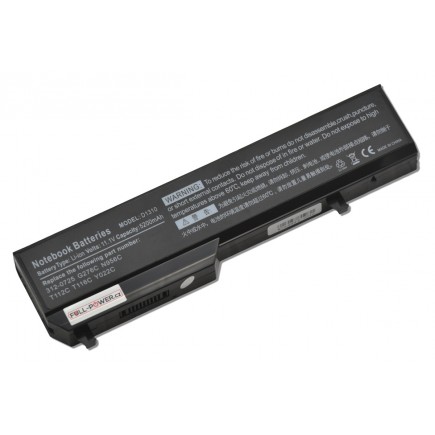 Batterie für Notebook Dell Vostro 1520 5200mAh Li-Ion 11,1V SAMSUNG-Zellen