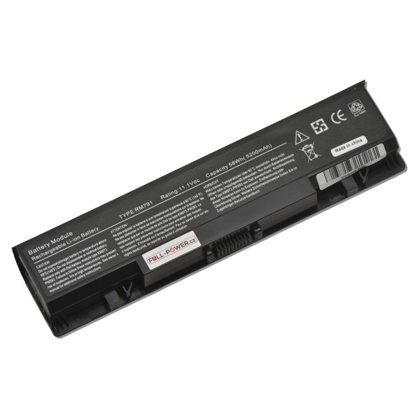 Batterie für Notebook Dell Inspiron 1737 5200mAh Li-Ion 11,1V SAMSUNG-Zellen