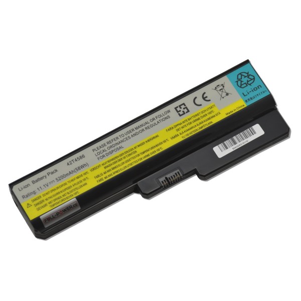 Batterie für Notebook IBM Lenovo IdeaPad G430 5200mAh Li-Ion 10,8V SAMSUNG-Zellen