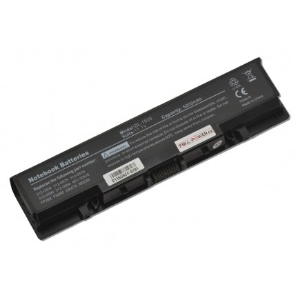 Batterie für Notebook Dell Inspiron 1520 5200mAh Li-Ion 10,8V SAMSUNG-Zellen