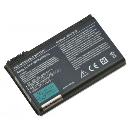 Batterie für Notebook Acer TravelMate 5330 5200mAh Li-Ion 10,8V SAMSUNG-Zellen