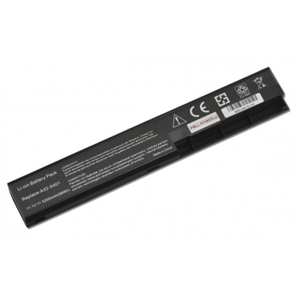 Batterie für Notebook Asus X501A 5200mAh Li-Ion 10,8V SAMSUNG-Zellen