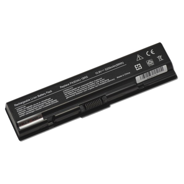 Akku / Batterie für Notebook Toshiba Satellite L350-16A Li-Ion 10,8V  schwarz 