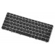 HP Elitebook 820 G3 Laptop Tastatur, tschechisch, silber