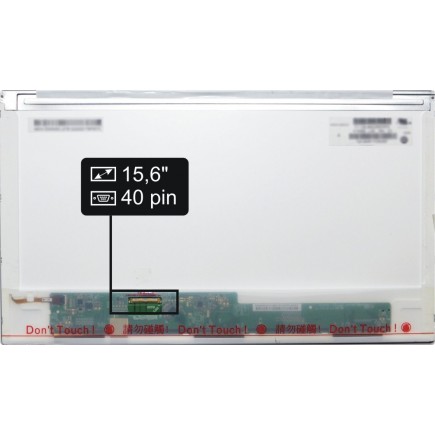 Laptop Bildschirm HT156WXB-100 Display 15,6" LCD HD LED 40 Pin - Glänzend  
