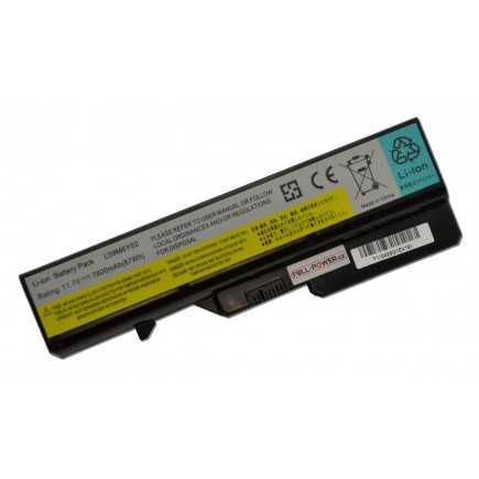 Batterie für Notebook IBM Lenovo IdeaPad Z570A-BNI 7800mAh Li-Ion 11,1V SAMSUNG-Zellen