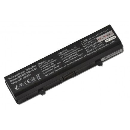Batterie für Notebook Dell Inspiron 1546 2600mAh Li-Ion 14,8V SAMSUNG-Zellen