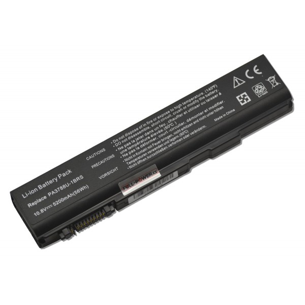 Batterie für Notebook Toshiba Dynabook Satellite B551 5200mAh Li-Ion 10,8V SAMSUNG-Zellen