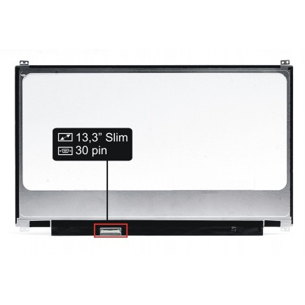 Laptop Bildschirm Dell Chromebook 13 7310 LCD Display 13,3“ 30Pin Full HD LED Slim - Glänzend
