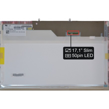 Laptop Bildschirm Normal LCD Display 17“ 50pin Full HD LED - Glänzend