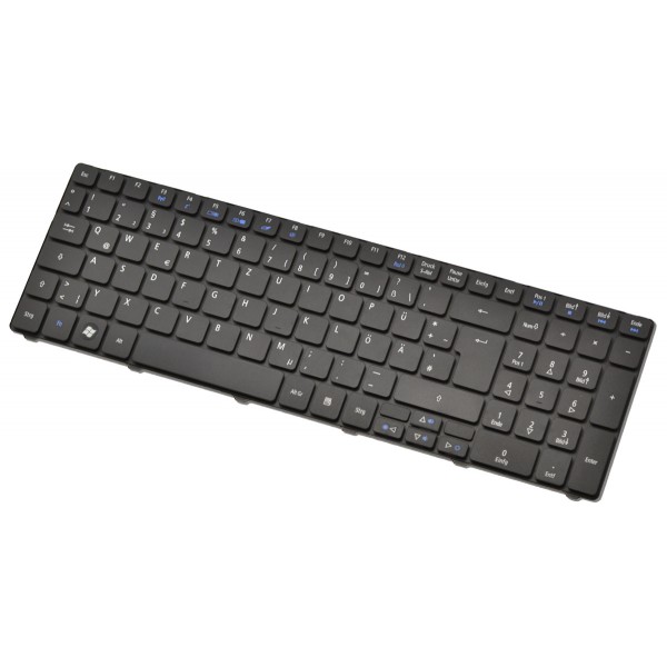 Farbe: schwarz Deutsches Tastaturlayout kompatibel für Acer Aspire 7750 Version 2 7750G Tastatur 