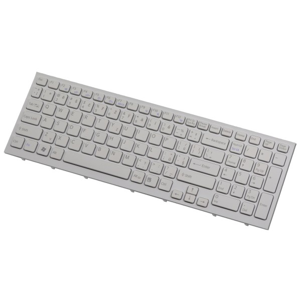 Sony Vaio PCG-71212M Laptop Tastatur, tschechisch weiß