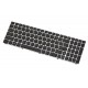 ASUS U50VF series Laptop Tastatur, CZ/SK schwarz silberner Rahmen