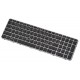 HP EliteBook 755 G4 Laptop Tastatur, CZ/SK hinterleuchteter silberner Rahmen