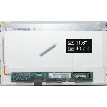 Laptop Bildschirm Medion Akoya E1312 LCD Display 11,6“ 40pin HD LED - Matt