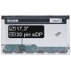 Laptop Bildschirm Packard Bell EASYNOTE LE69KB LCD Display 17,3“ 30Pin eDP HD+ LED - Matt
