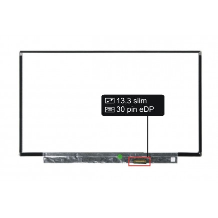 Laptop Bildschirm Toshiba Portege Z30-C-13E LCD Display 13,3“ 30pin HD LED Slim - Matt