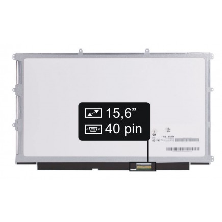 Laptop Bildschirm B156XW03 V.0 LCD Display 15,6“ 40pin HD LED Slim - Matt