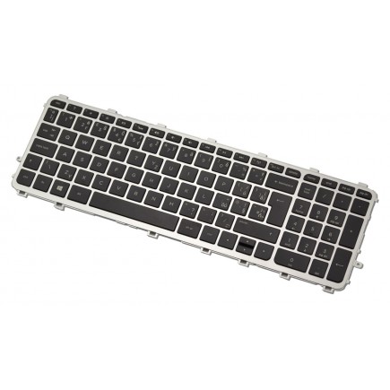 HP Envy 15-J serie Laptop Tastatur, CZ/SK Silber Hintergrundbeleuchtung