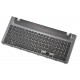 Samsung kompatibilní PK130RU1B05 Laptop Tastatur, CZ/SK grauer Rahmen