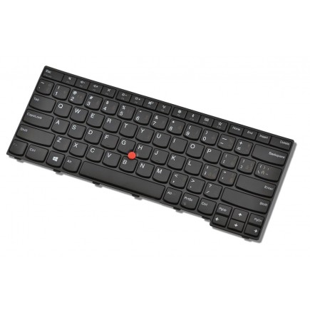 Lenovo ThinkPad E470 Laptop Tastatur, CZ/SK Schwarz mit Rahmen
