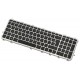 HP TouchSmart 15-J000 Laptop Tastatur, CZ / SK Hintergrundbeleuchteter Silberner Rahmen