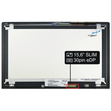 Laptop Bildschirm Lenovo IdeaPad Y700-15ISK LCD Display 15,6" LED 30pin eDP berühren