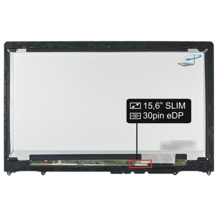 Laptop Bildschirm Kompatibilní LP156WF6(SP)(M1) LCD Display 15,6" LED 30pin eDP berühren