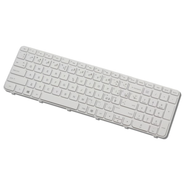 HP Pavilion G6-2004er CZ / SK bílá s rámečkem Laptop Tastatur, tschechisch weiß mit dem Rahmen