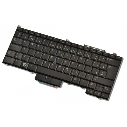 Dell KM742 Laptop Tastatur, CZ / SK Schwarz