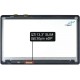 Laptop Bildschirm Kompatibilní LP133QD1(SP)(B2) LCD Display 13,3" LED 30pin eDP QHD berühren