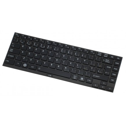 Toshiba Portege R830 Laptop Tastatur, CZ/SK Schwarz