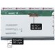 Laptop Bildschirm AUO B121EW09 V.1 LCD Display 12,1“ 30Pin CCFL - Glänzend