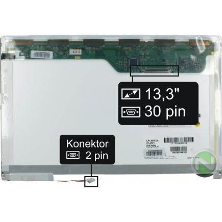 Laptop Bildschirm LP133WX1-TLN2 LCD Display 13,3“ 30Pin WXGA CCFL - Glänzend