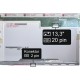 Laptop Bildschirm Fujitsu Siemens Amilo Si 3655 LCD Display 13,3“ 20Pin WXGA CCFL - Glänzend