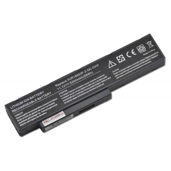 Batterie für Notebook Packard Bell EasyNote Hera GL Series 5200mAh Li-Ion 11,1V SAMSUNG-Zellen