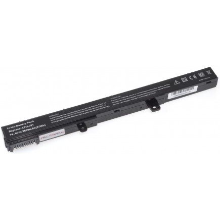 Batterie für Notebook Asus A41 2600mAh Li-ion 14,8V SAMSUNG-Zellen