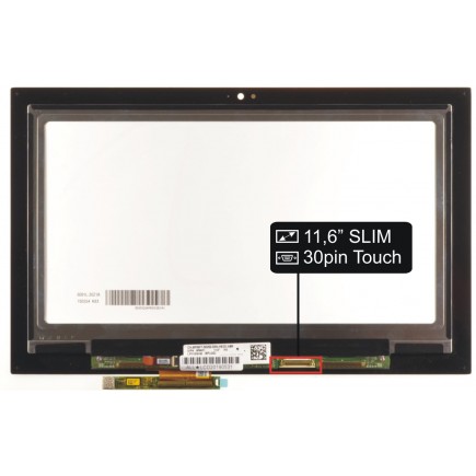 Laptop Bildschirm Dell Inspiron 11 3138 LCD Display 11,6" LED 30pin eDP HD berühren