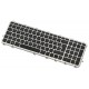 HP Envy 15-j007ax Laptop Tastatur, CZ / SK Hintergrundbeleuchteter Silberner Rahmen