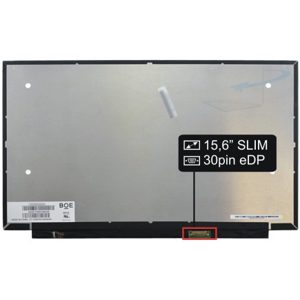 Laptop Bildschirm B156HAN02.3 LCD Display 15,6“ 30Pin eDP FHD LED Slim IPS NanoEdge - Matt