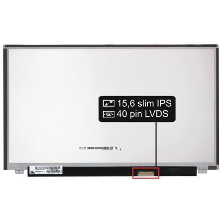 Laptop Bildschirm HP Compaq PAVILION DV6-7000 SERIES LCD Display 15,6“ 40pin Full HD LED Slim IPS - Matt