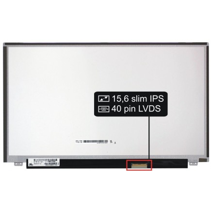 Laptop Bildschirm Medion AKOYA P6657 LCD Display 15,6“ 40Pin Full HD LED Slim IPS - Glänzend