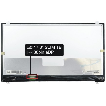 Laptop Bildschirm Medion ERAZER MD9957 LCD Display 17,3“ 30Pin eDP Full HD LED Slim IPS TB - Glänzend