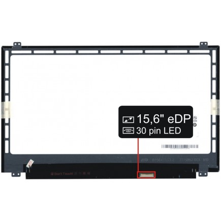 Laptop Bildschirm HP Compaq PAVILION POWER 15-CB029NL LCD Display 15,6“ 30Pin eDP FHD LED SlimTB - Glänzend