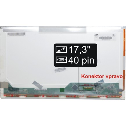 Laptop Bildschirm MEDION MD 98 360 Akoya E7214 LCD Display 17,3“ 40Pin HD+ LED - Glänzend