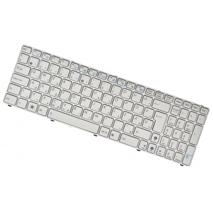 Asus G53SW Laptop Tastatur, HU Weiß